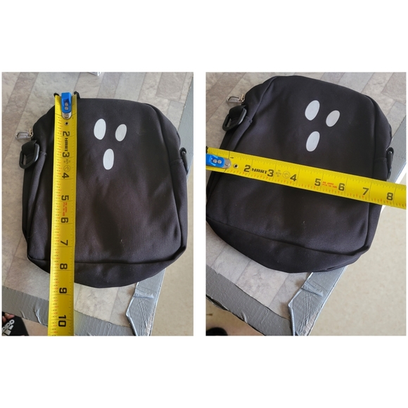 Casper Ghost Face Crossbody Bag Suprised Small Halloween Bag - Picture 10 of 11